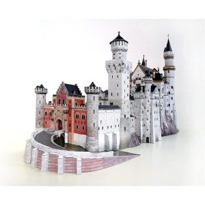Замък Нойшванщайн (Neuschwanstein), м1:250