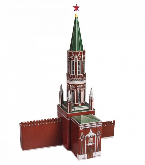 Модел за сглобяване, Николска кула, Кремъл, Москва