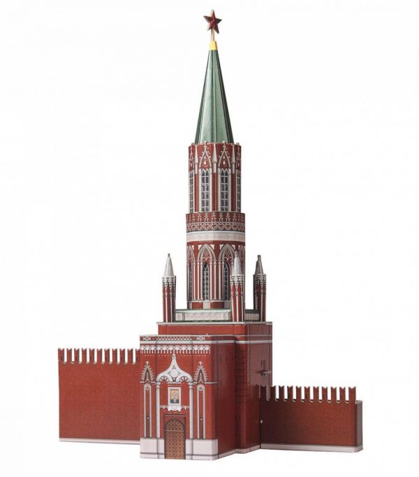 Модел за сглобяване, Николска кула, Кремъл, Москва
