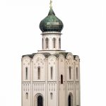 Църква "Покров на Нерли", Русия, модел за сглобяване